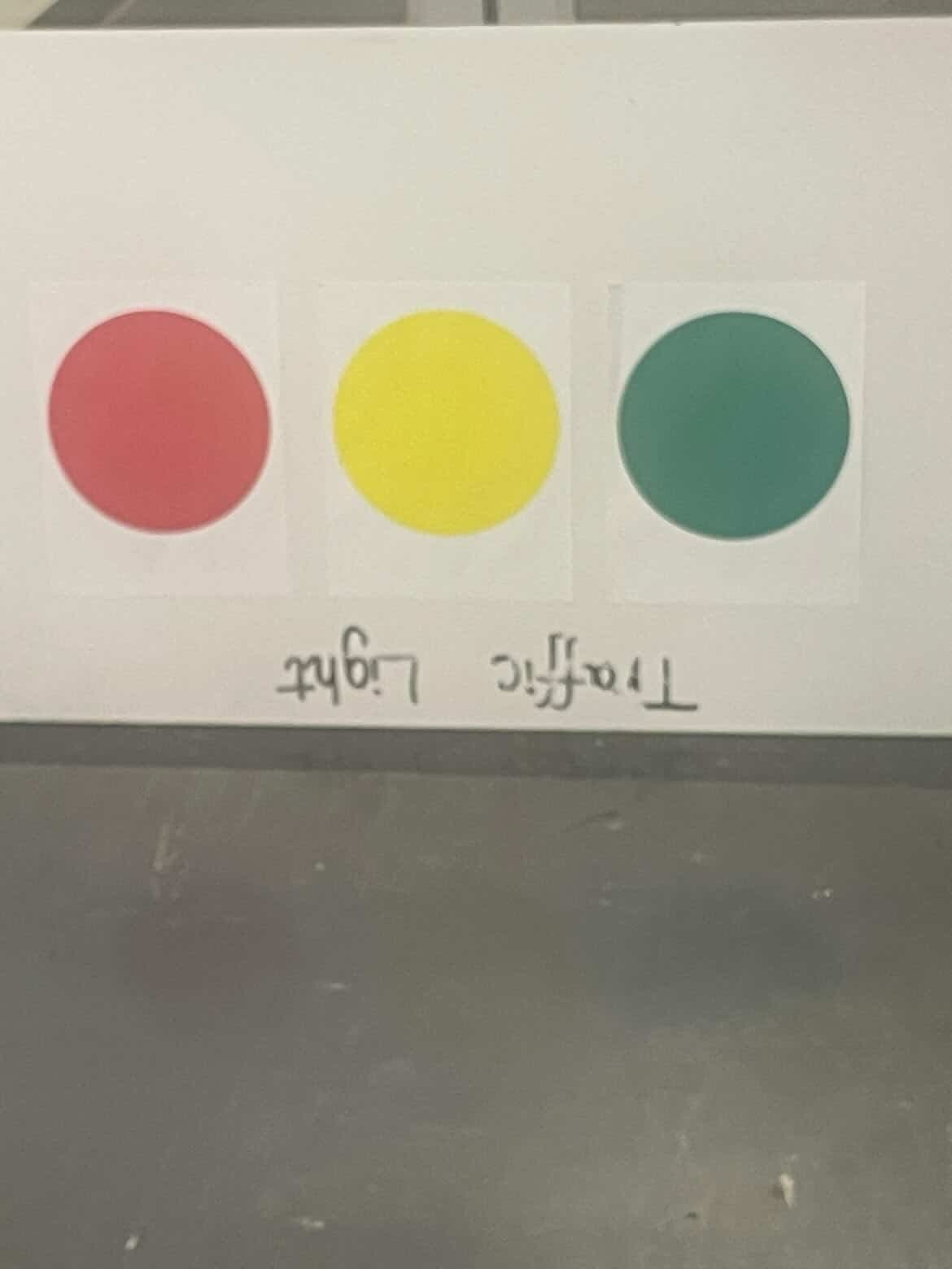 Original traffic light frame